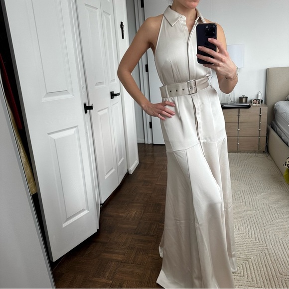 NWT Reiss Champagne Gown - Picture 9 of 12